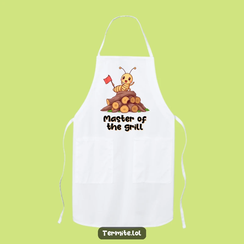 Funny Triumphant Termite Apron - Conquer the Kitchen, Perfect Funny Gift