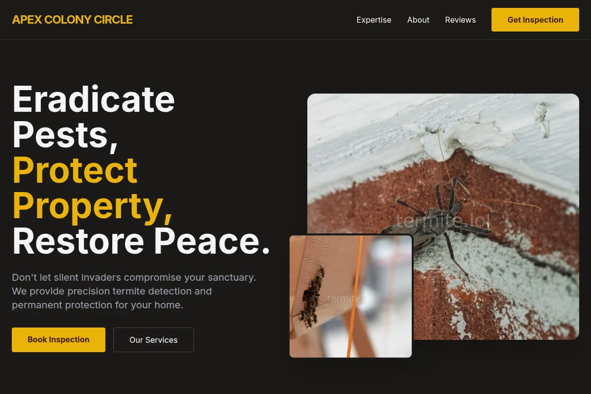 Eradication Termite Inspection