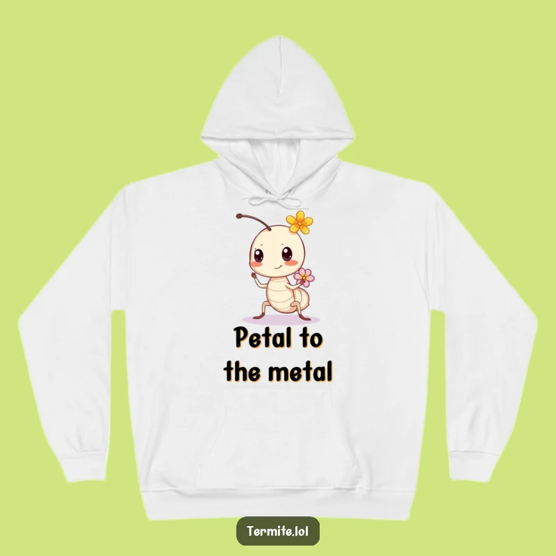 Funny Bouncing Termite Hoodie - Spring Vibes, Ideal Funny Gift